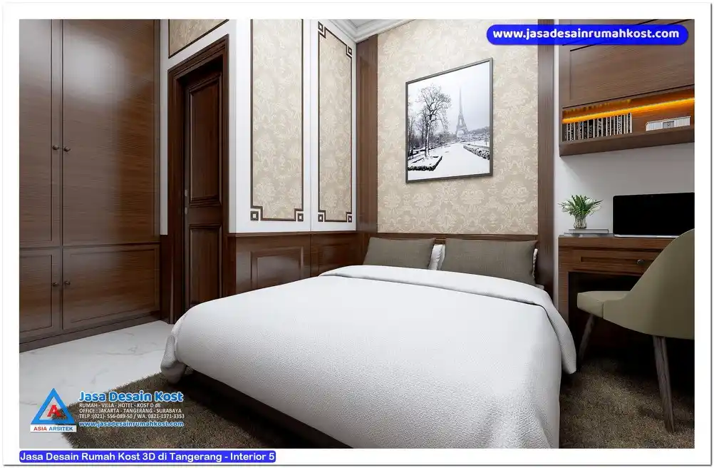 Jasa Desain Rumah Kost 3D di Tangerang