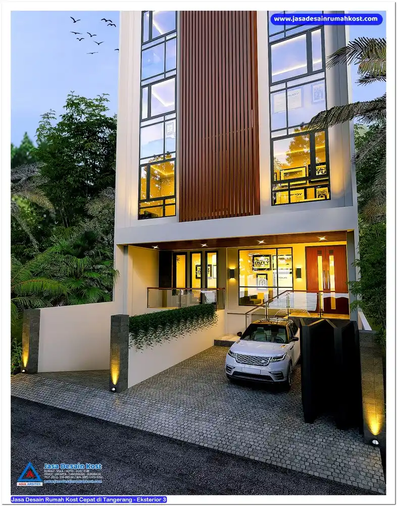 Jasa Desain Rumah Kost Cepat di Tangerang