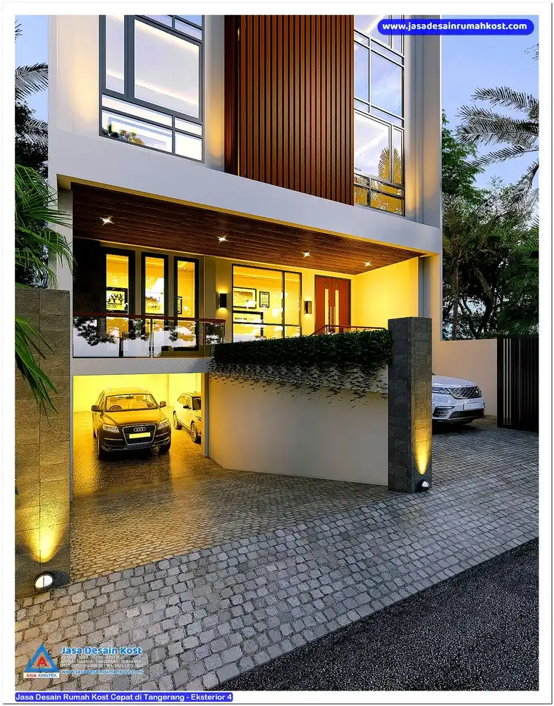 Jasa Desain Rumah Kost Cepat di Tangerang