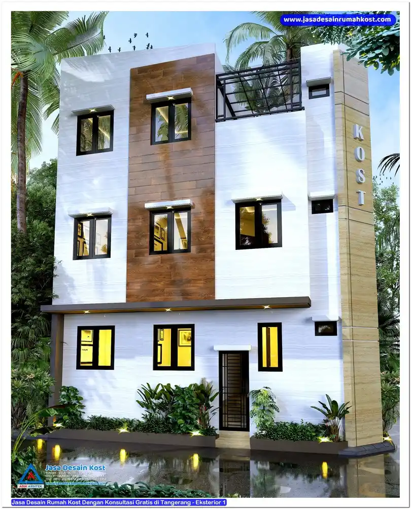Jasa Desain Rumah Kost Dengan Konsultasi Gratis di Tangerang