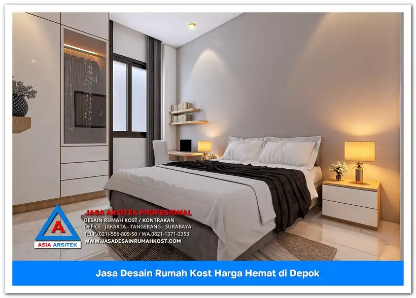 kamar kost Jasa Desain Rumah Kost Harga Hemat di Bojongsari Lama Depok