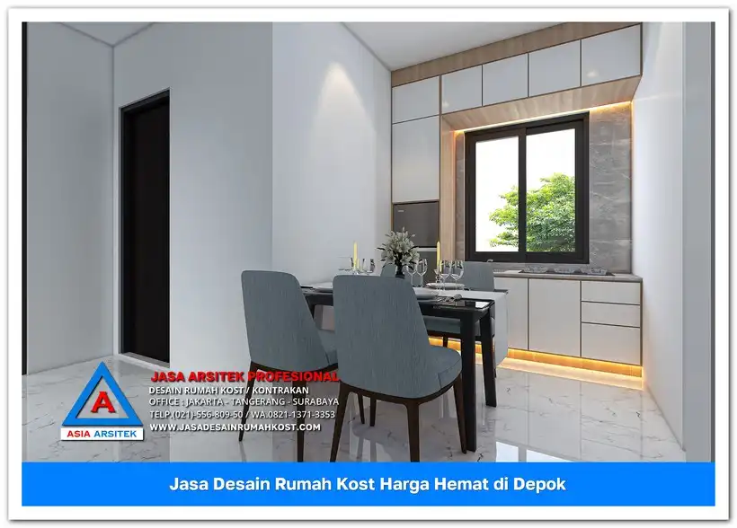 pantry Jasa Desain Rumah Kost Harga Hemat di Bojongsari Lama Depok