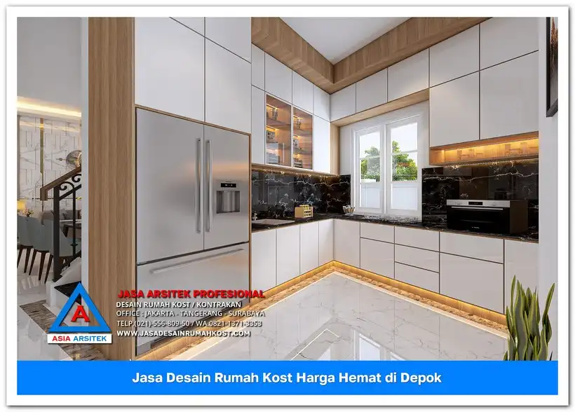 pantry Jasa Desain Rumah Kost Harga Hemat di Cinangka Depok