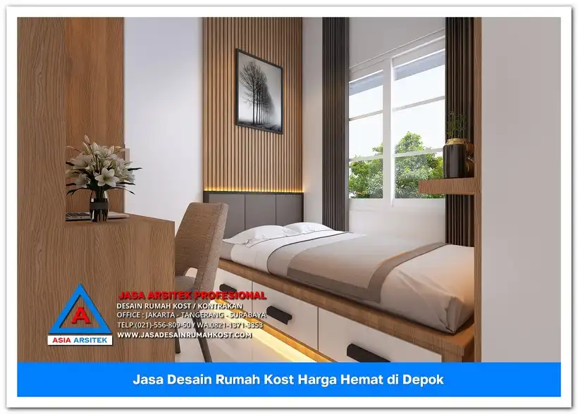 kamar kost Jasa Desain Rumah Kost Harga Hemat di Cinangka Depok