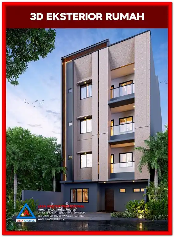 Jasa Desain Rumah Kost Harga Terjangkau Bekasi – Desain rumah kost dengan konsep fungsional dan estetis, ideal untuk investasi kost dengan harga terjangkau di Bekasi