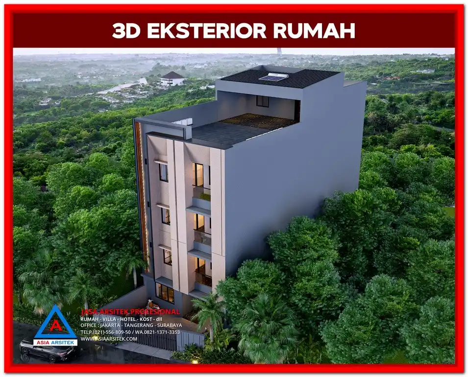 Jasa Desain Rumah Kost Harga Terjangkau Bekasi – Desain rumah kost dengan konsep fungsional dan estetis, ideal untuk investasi kost dengan harga terjangkau di Bekasi