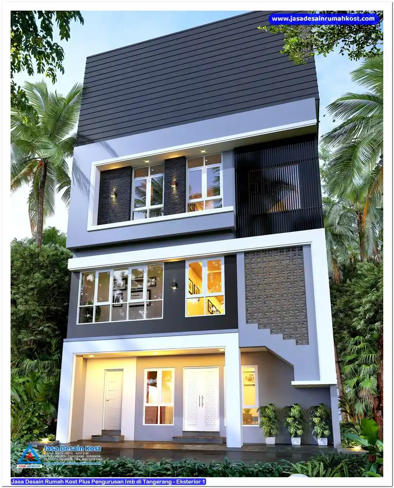 Jasa Desain Rumah Kost Plus Pengurusan Imb di Tangerang