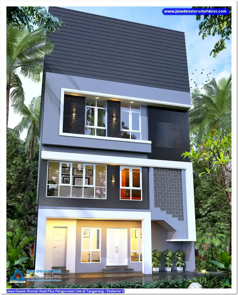 Jasa Desain Rumah Kost Plus Pengurusan Imb di Tangerang