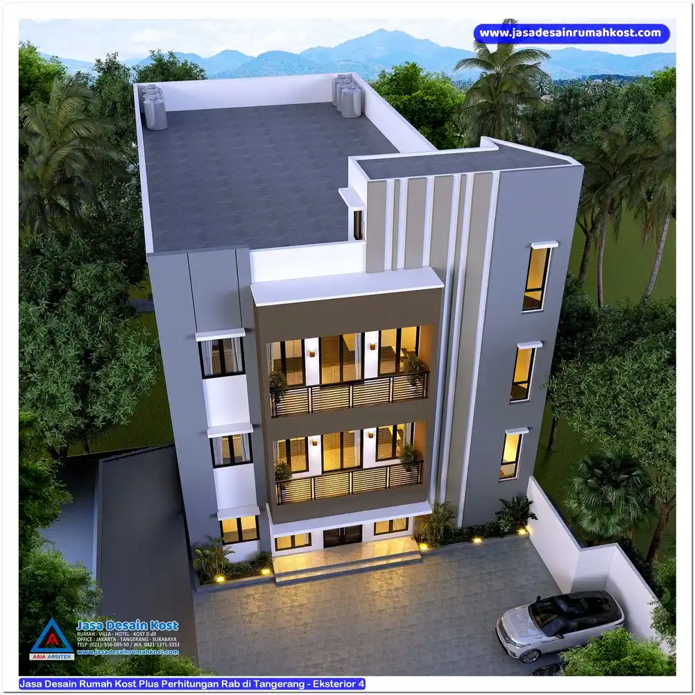 Jasa Desain Rumah Kost Plus Perhitungan Rab di Tangerang