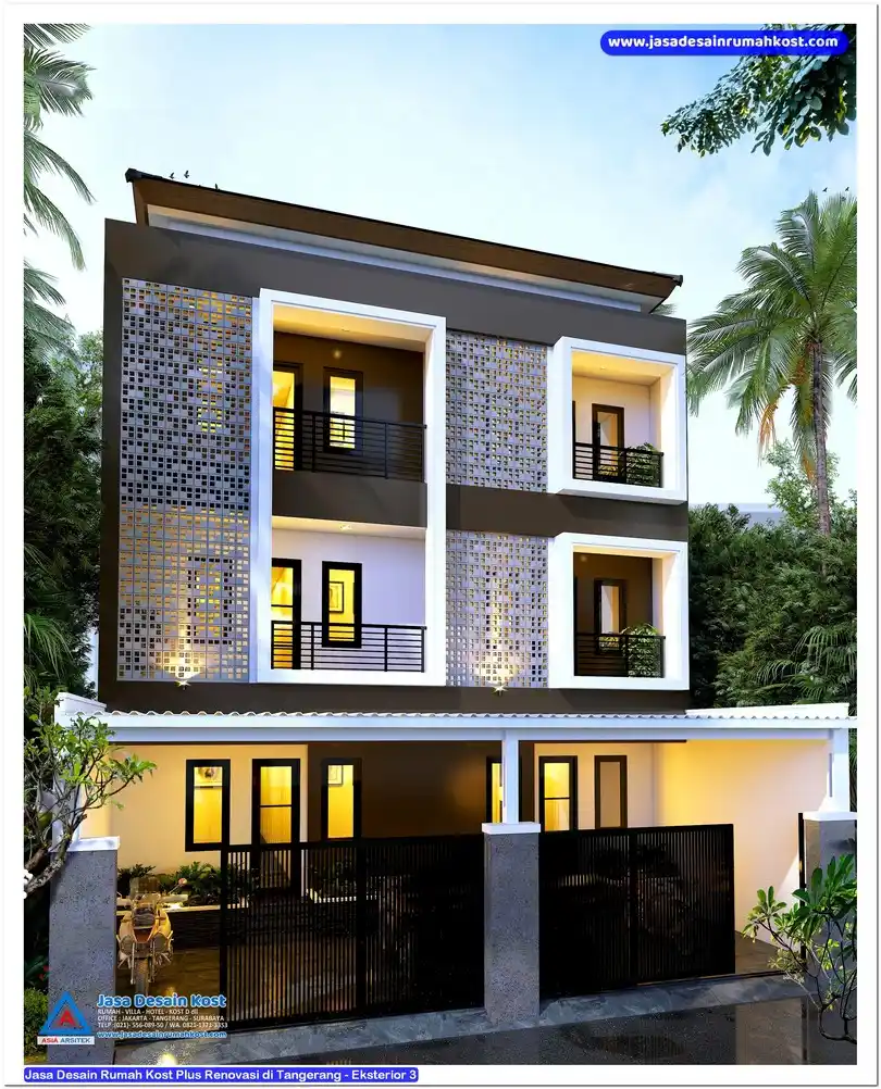 Jasa Desain Rumah Kost Plus Renovasi di Tangerang