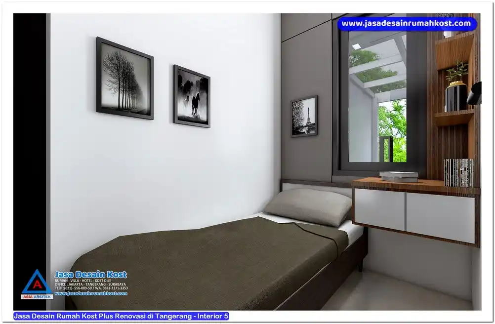 Jasa Desain Rumah Kost Plus Renovasi di Tangerang