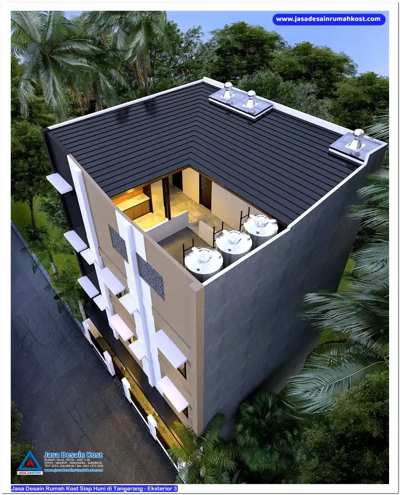Jasa Desain Rumah Kost Siap Huni di Tangerang