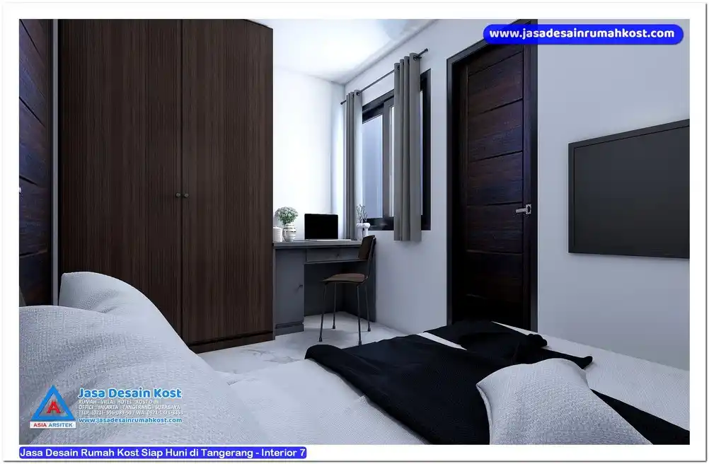 Jasa Desain Rumah Kost Siap Huni di Tangerang