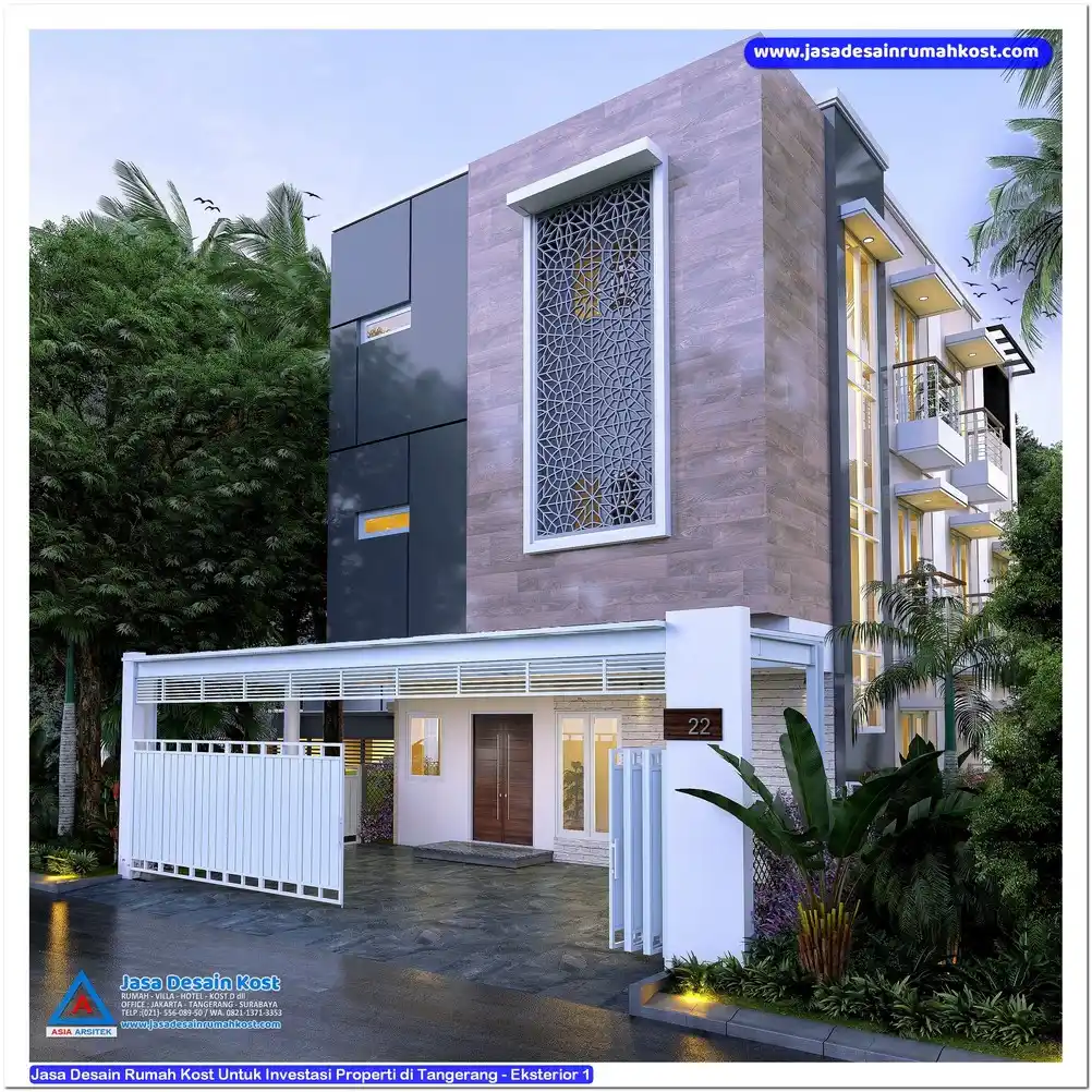 Jasa Desain Rumah Kost Untuk Investasi Properti di Tangerang
