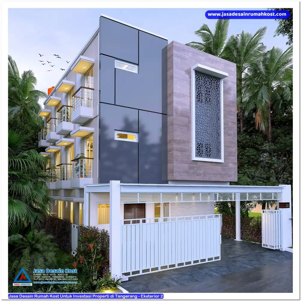 Jasa Desain Rumah Kost Untuk Investasi Properti di Tangerang