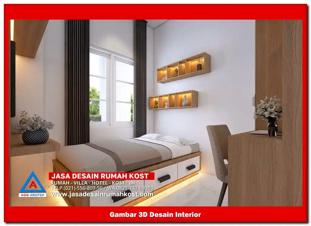 Jasa Desain Rumah Kost di Kalibaru Bekasi