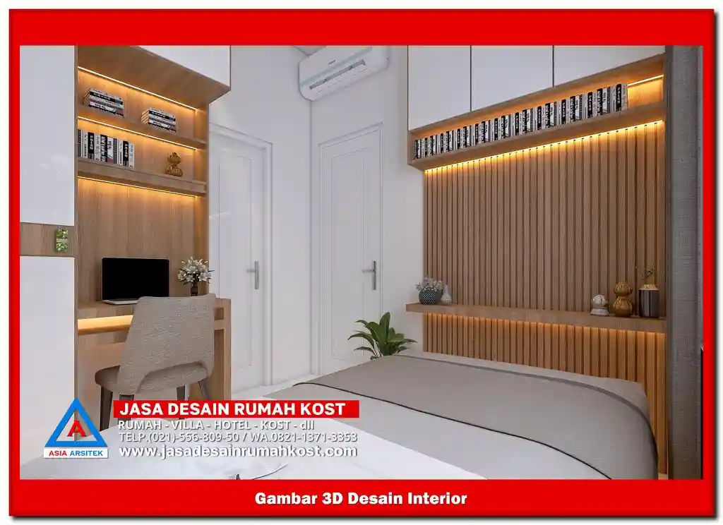 Jasa Desain Rumah Kost di Kalibaru Bekasi