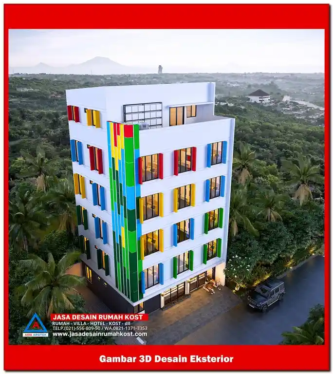 Jasa Desain Rumah Kost di Kayuringin Jaya Bekasi