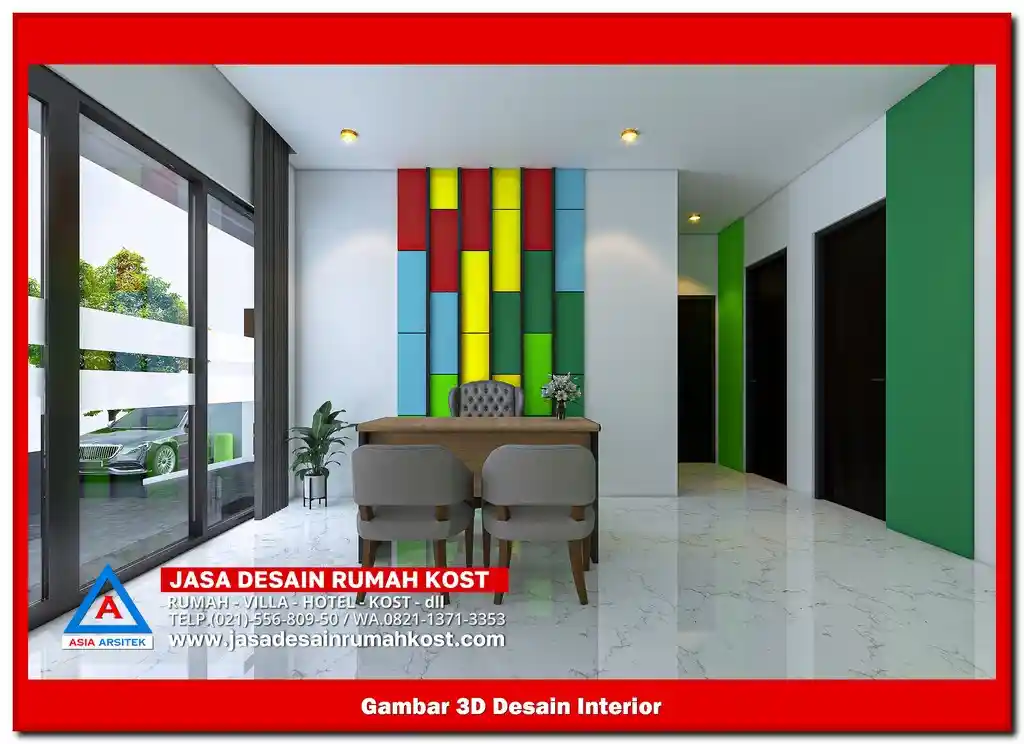 Jasa Desain Rumah Kost di Kayuringin Jaya Bekasi