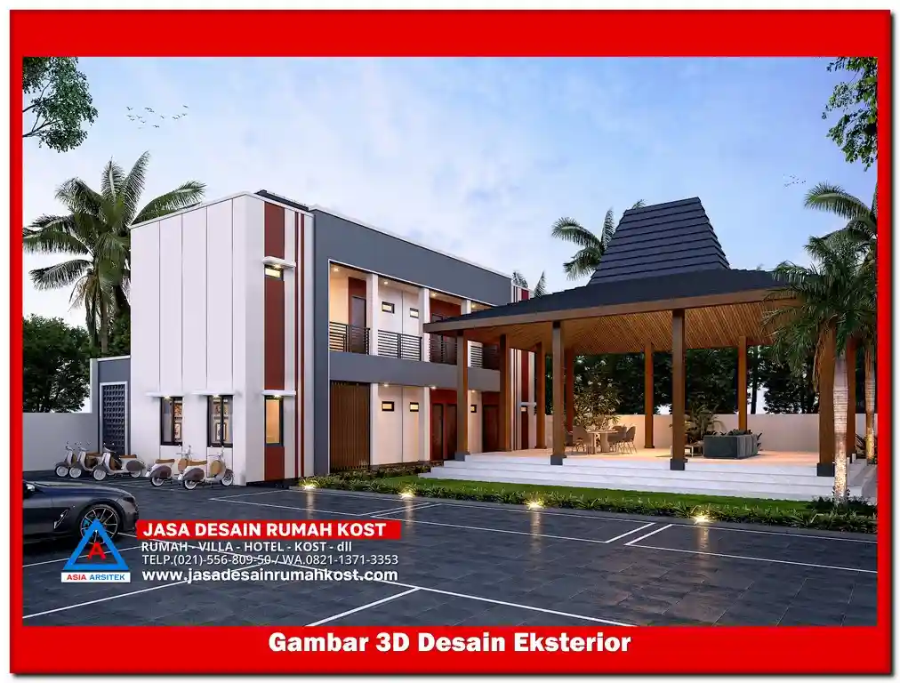 Jasa Desain Rumah Kost di Kota Baru Bekasi