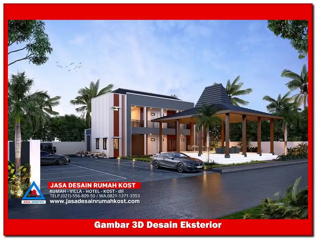 Jasa Desain Rumah Kost di Kota Baru Bekasi