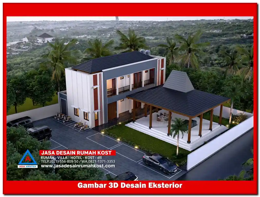 Jasa Desain Rumah Kost di Kota Baru Bekasi