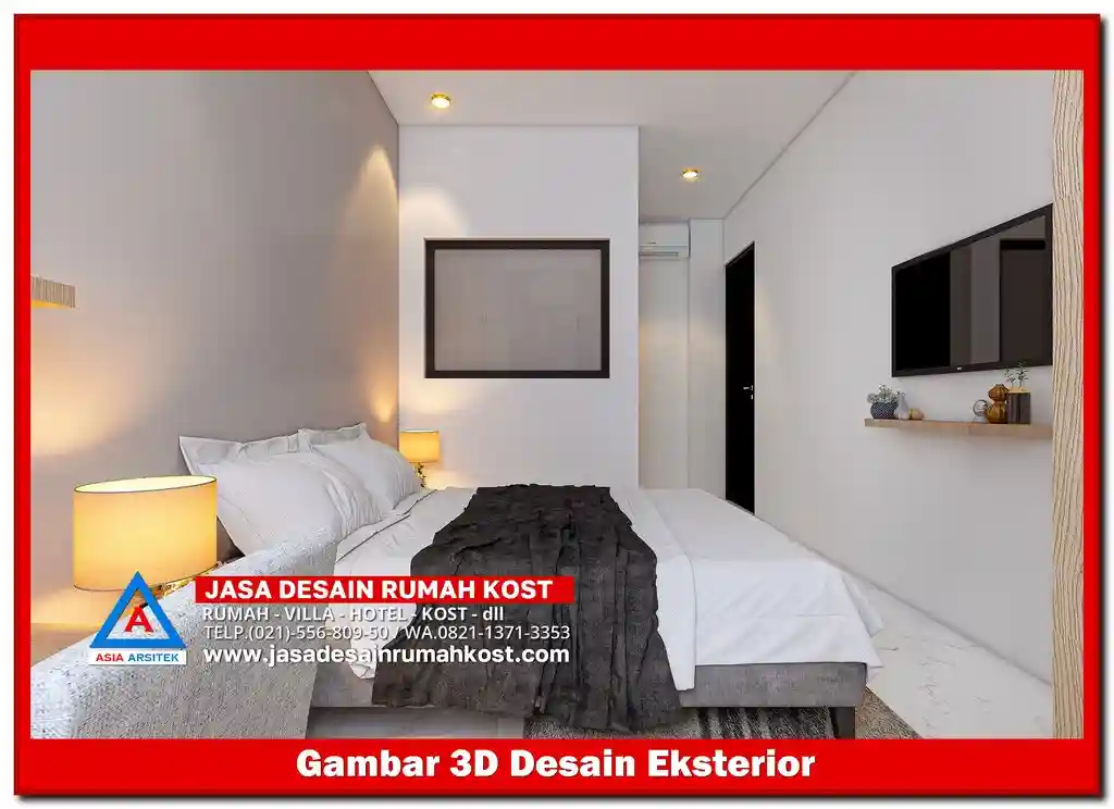 Jasa Desain Rumah Kost di Kota Baru Bekasi