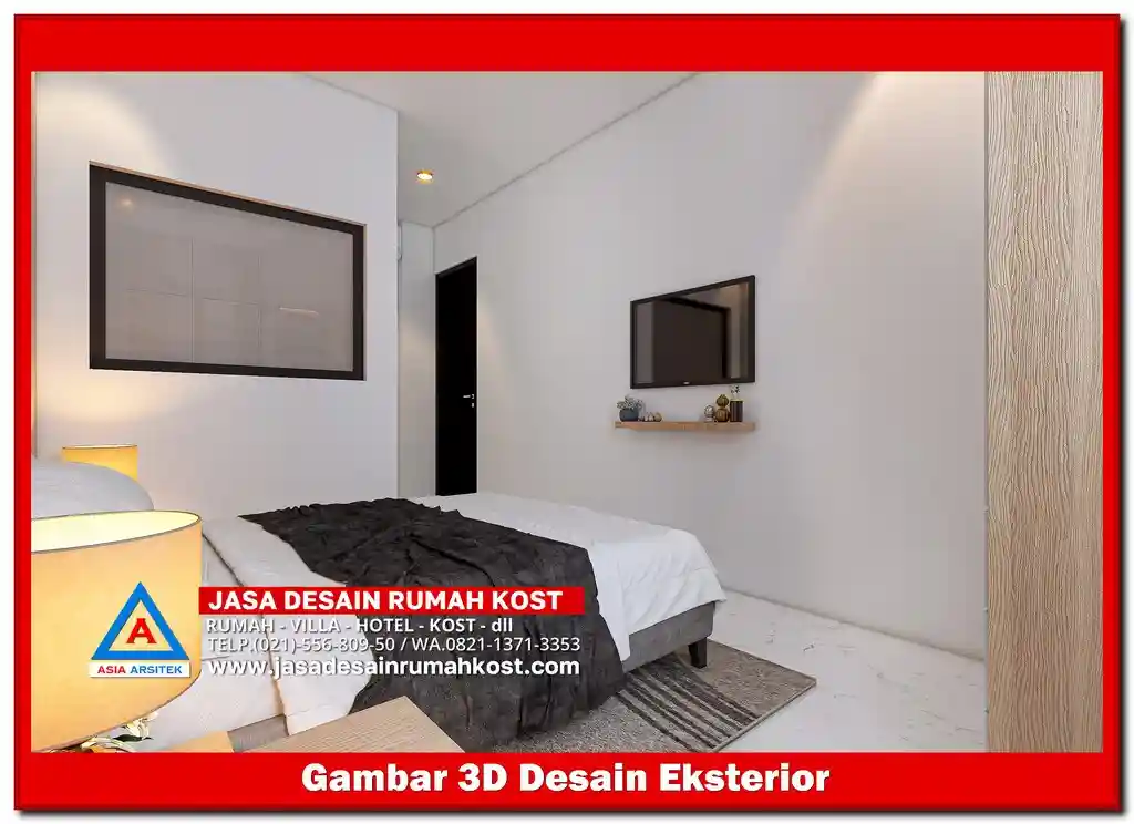Jasa Desain Rumah Kost di Kota Baru Bekasi