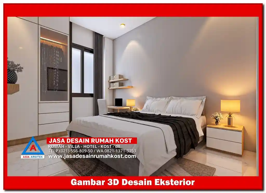 Jasa Desain Rumah Kost di Kota Baru Bekasi