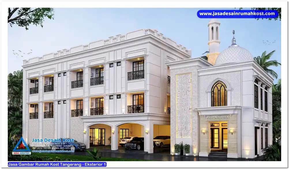 Jasa Gambar Rumah Kost Tangerang