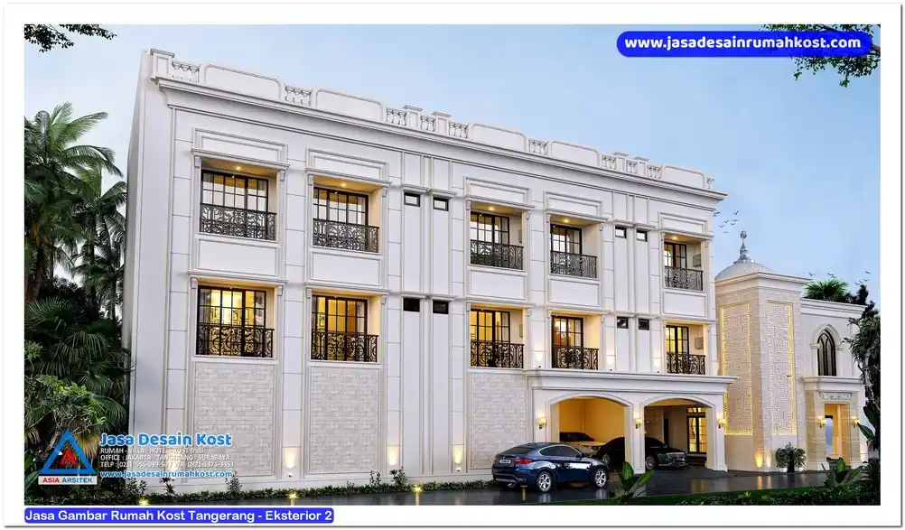 Jasa Gambar Rumah Kost Tangerang