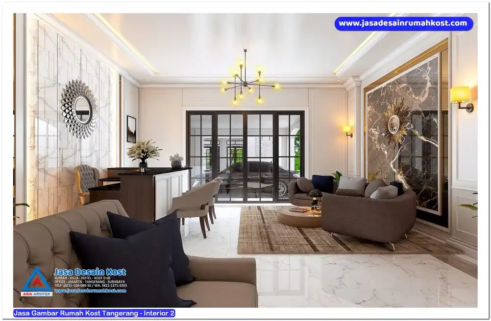 Jasa Gambar Rumah Kost Tangerang