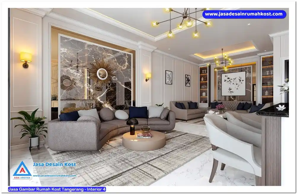 Jasa Gambar Rumah Kost Tangerang