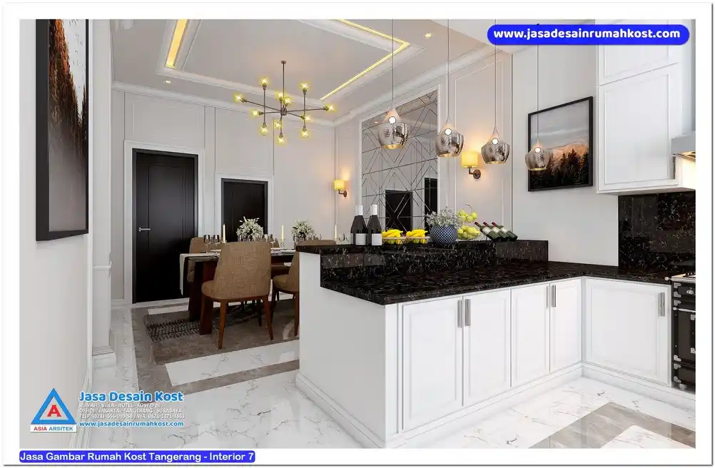 Jasa Gambar Rumah Kost Tangerang