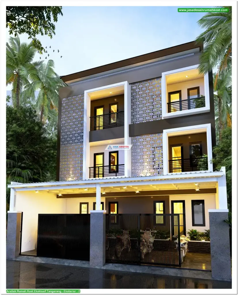 Arsitek Rumah Kost Eksklusif Tangerang