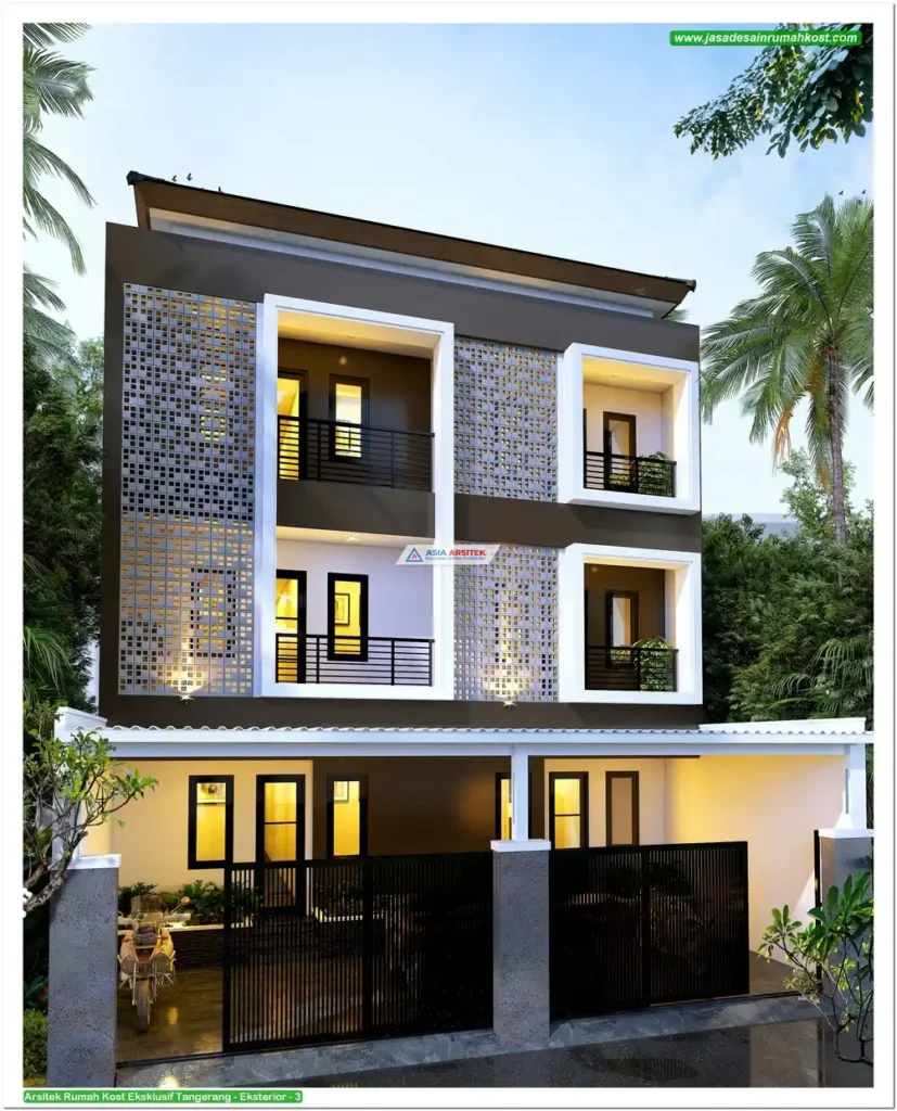 Arsitek Rumah Kost Eksklusif Tangerang