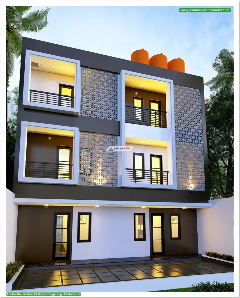 Arsitek Rumah Kost Eksklusif Tangerang