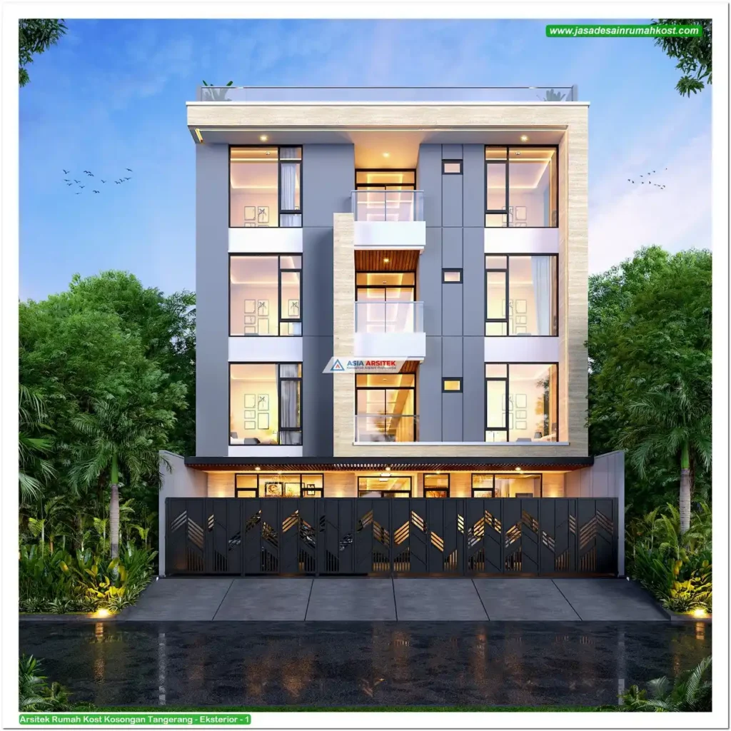 Arsitek Rumah Kost Kosongan Tangerang