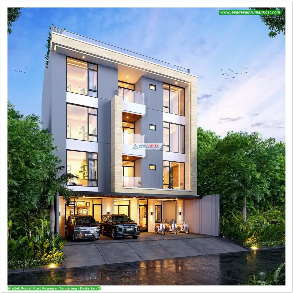 Arsitek Rumah Kost Kosongan Tangerang