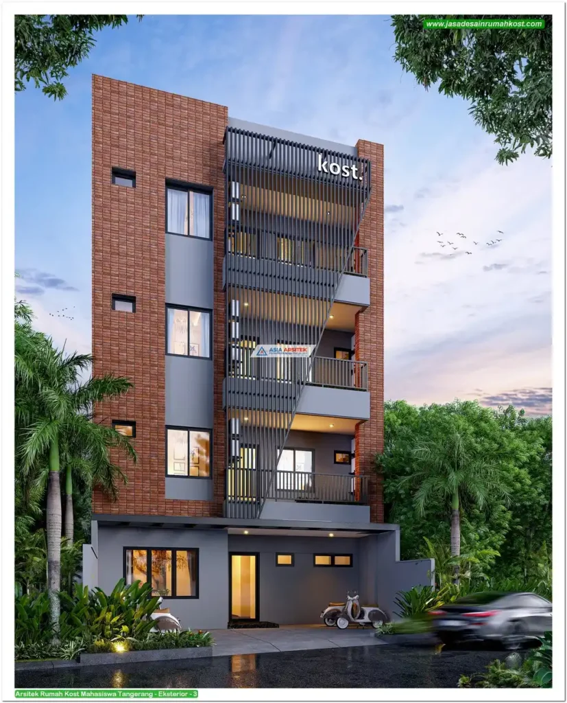 Arsitek Rumah Kost Mahasiswa Tangerang 