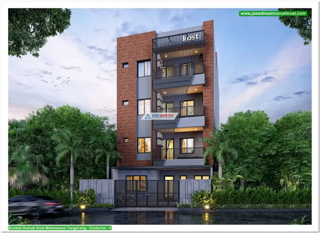 Arsitek Rumah Kost Mahasiswa Tangerang