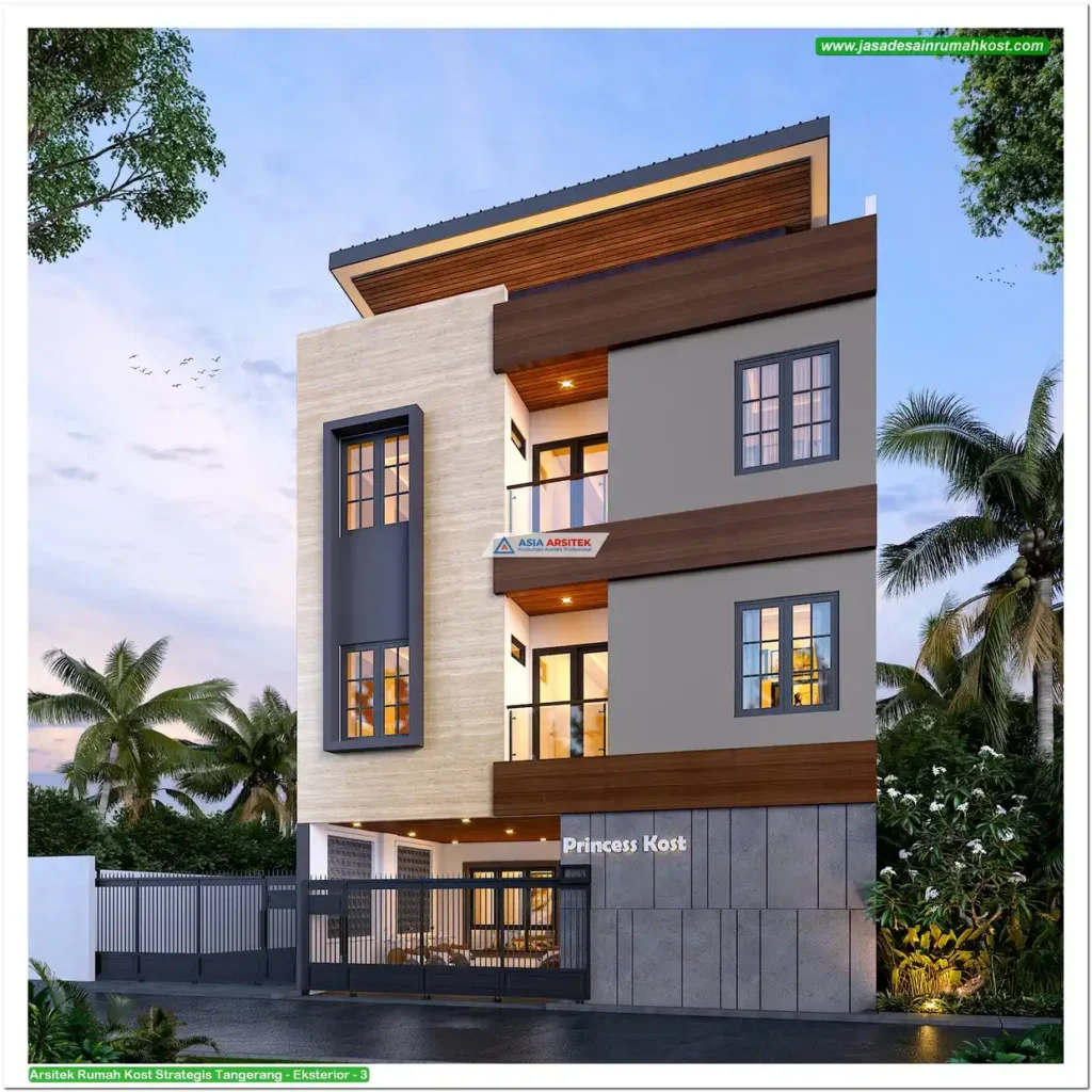 Arsitek Rumah Kost Strategis Tangerang