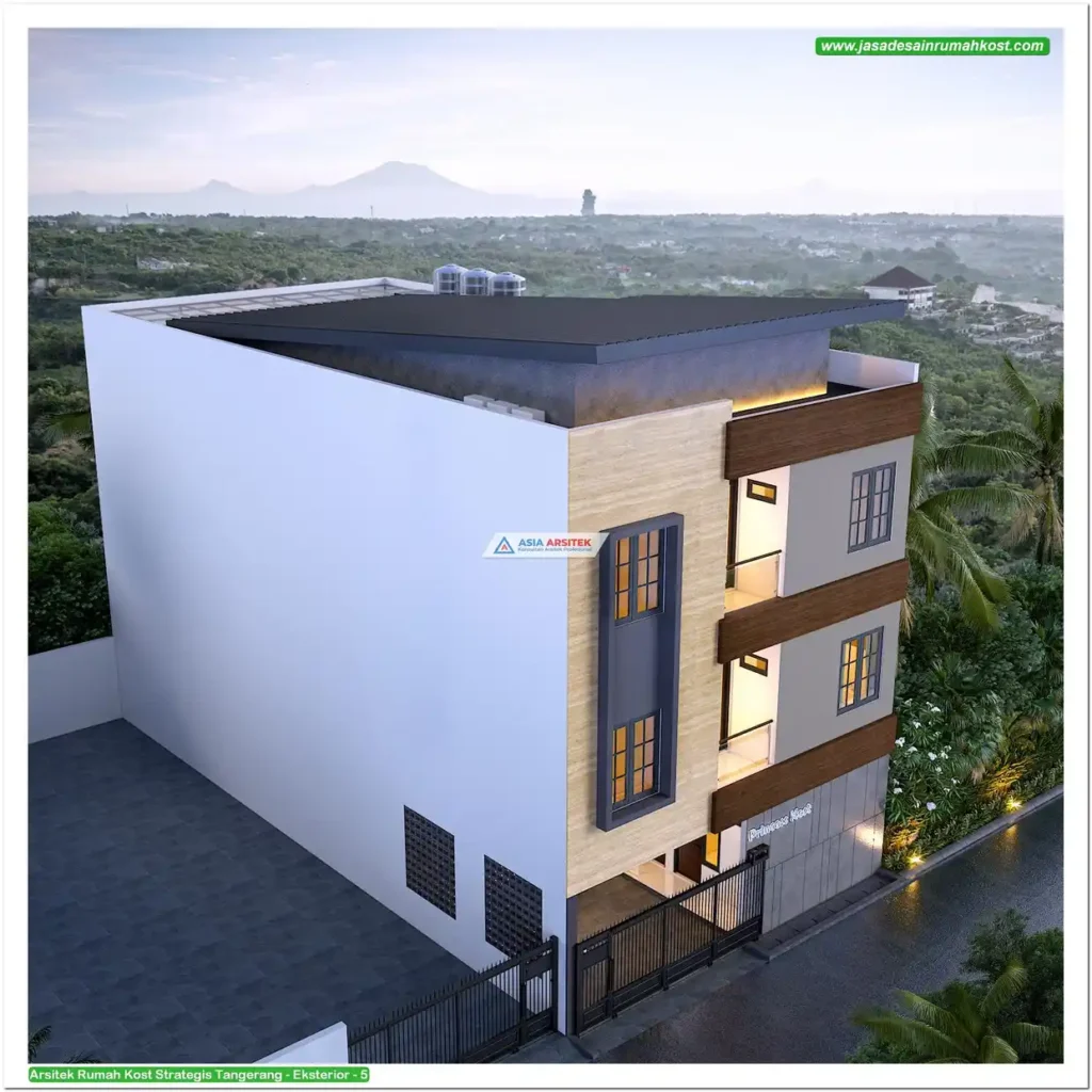 Arsitek Rumah Kost Strategis Tangerang