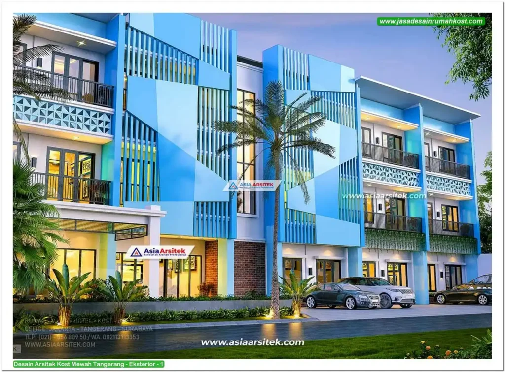 Desain Arsitek Kost Mewah Tangerang