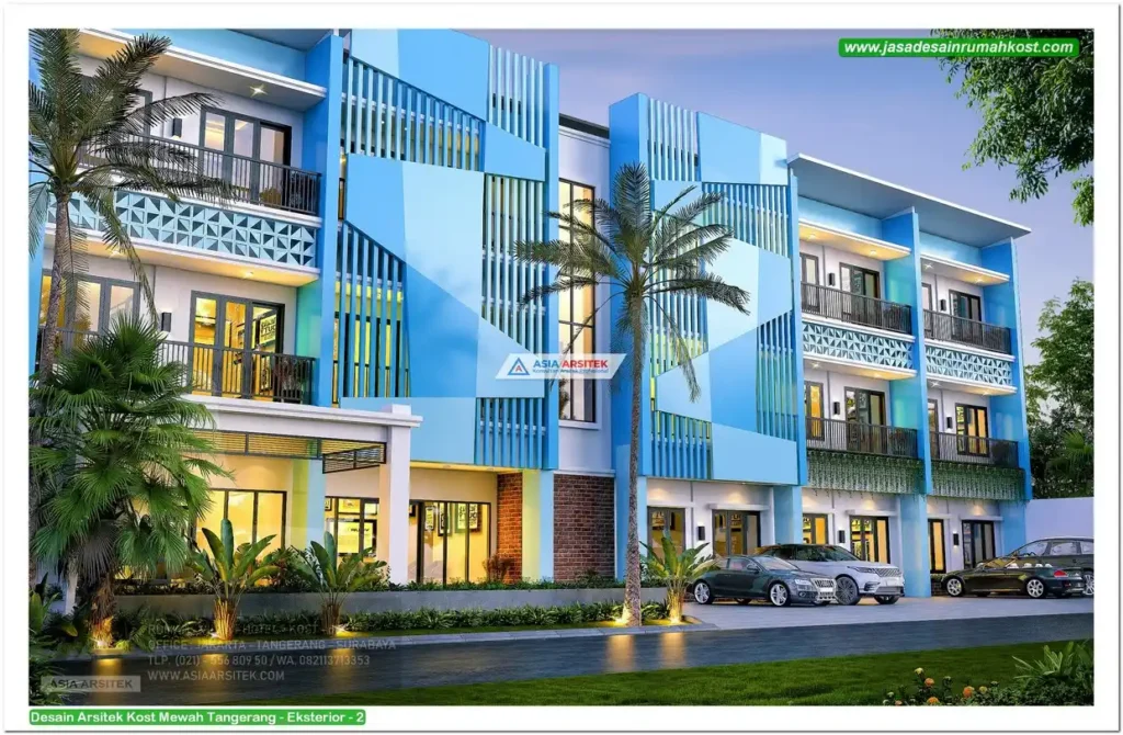 Desain Arsitek Kost Mewah Tangerang