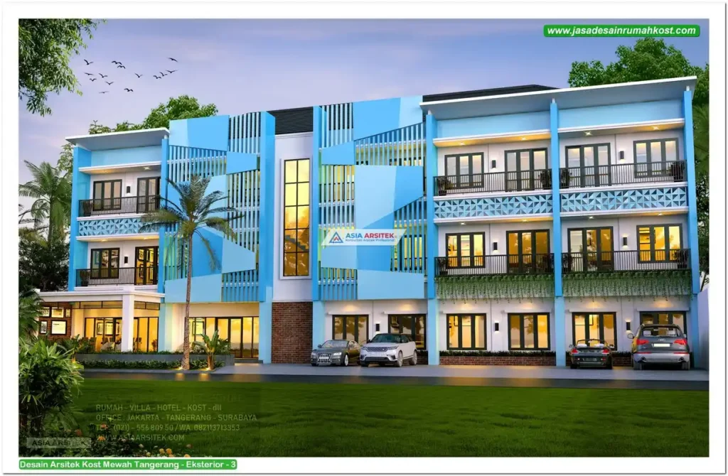 Desain Arsitek Kost Mewah Tangerang