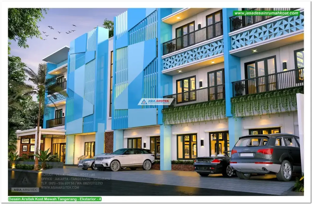 Desain Arsitek Kost Mewah Tangerang