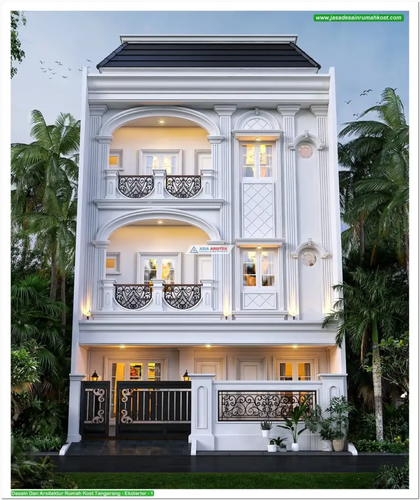 Desain Dan Arsitektur Rumah Kost Tangerang
