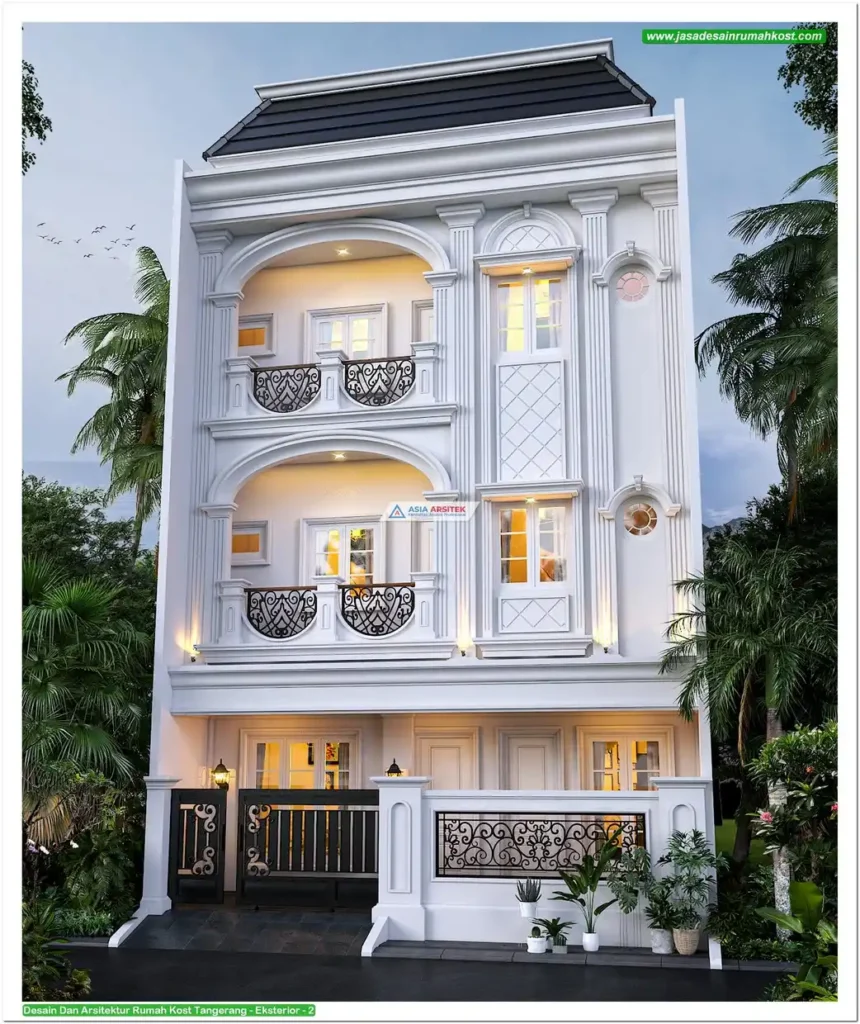 Desain Dan Arsitektur Rumah Kost Tangerang