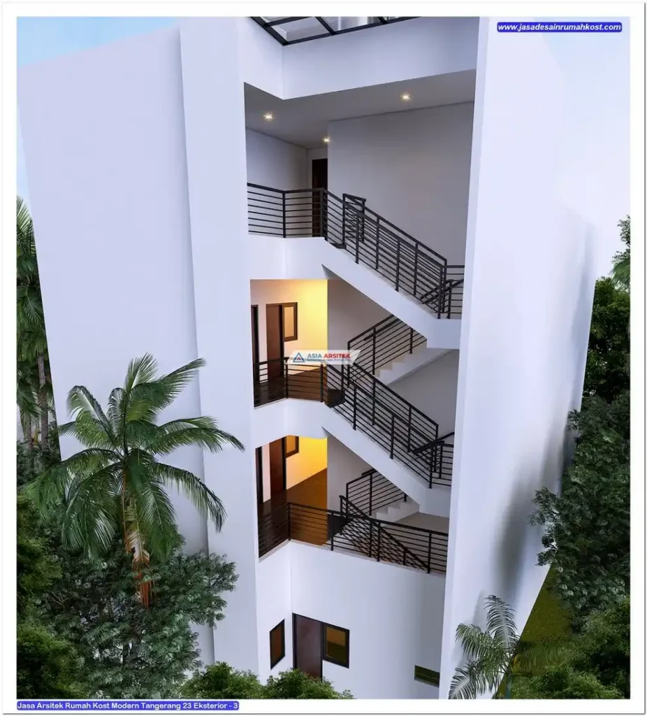 Jasa Arsitek Rumah Kost Modern Tangerang
